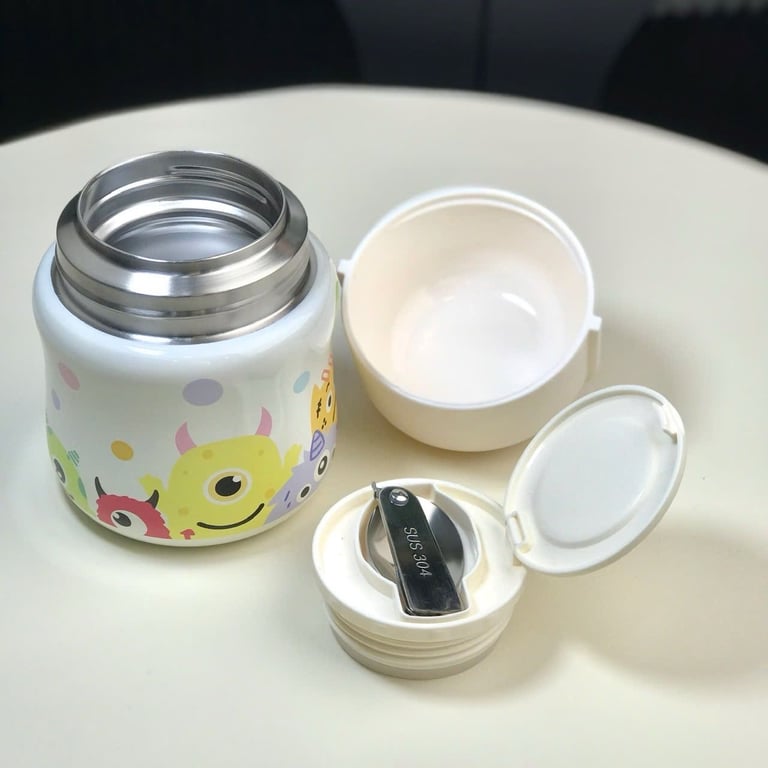 Bình giữ nhiệt, ủ cháo 500ml Monster😗