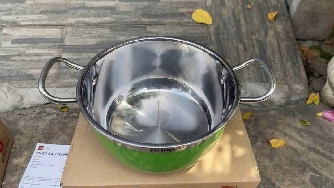 Nồi sơn màu 3 đáy inox 430 Fivestar Standard (20cm) hàng KM