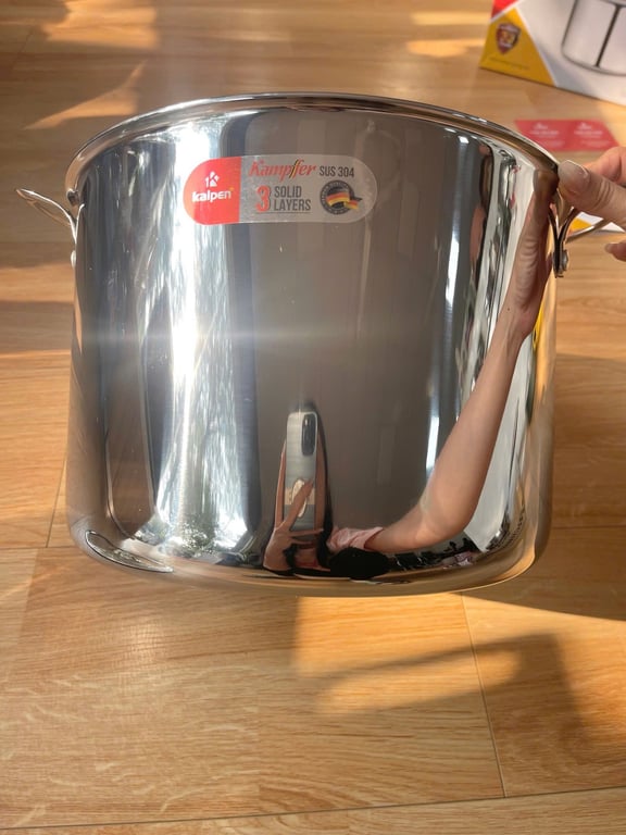 NỒI INOX 3 LỚP LIỀN KHỐI KALPEN KAMPFER 30CM