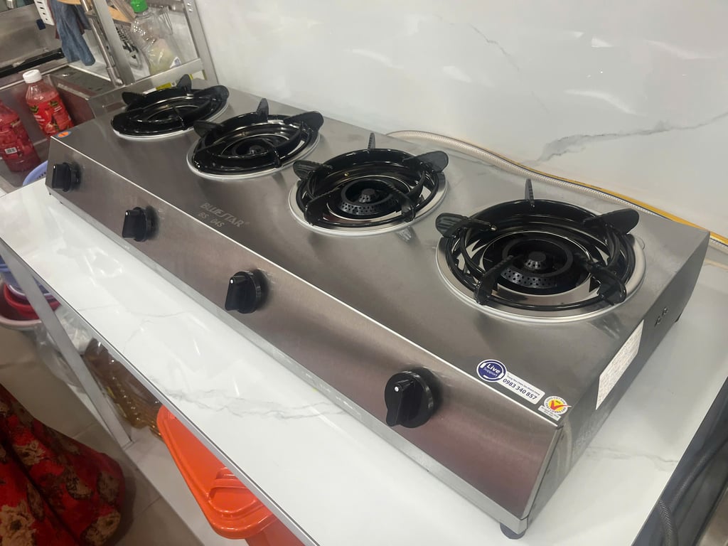 BẾP GAS 4 LÒ ĐIẾU GANG BS-04SG