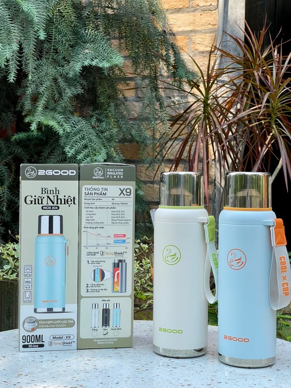 BÌNH GIỮ NHIỆT 2GOOD X9 900ml