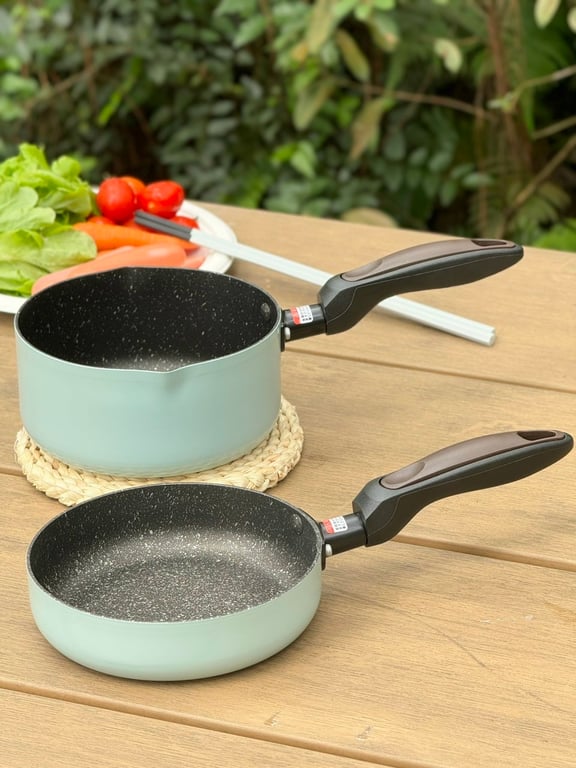 🇯🇵Chảo, quánh chống dính dòng mini Grinday Kakusee Nhật Bản