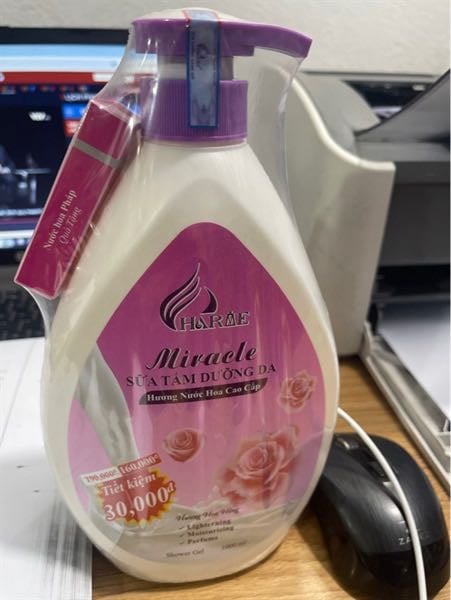 Sữa tắm charm bơ/hoa Lan Tây /tím