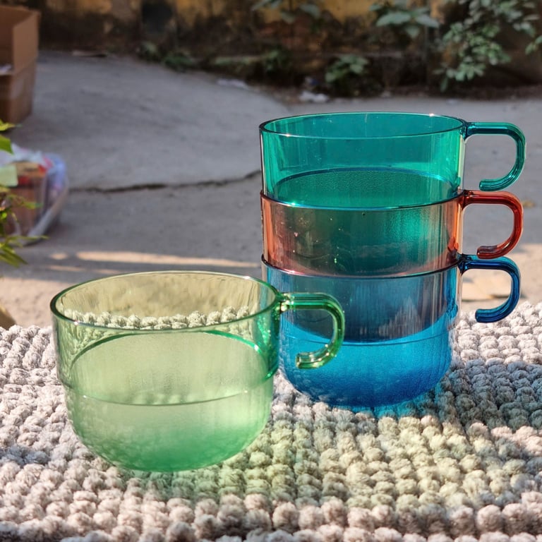 Set 2 Cốc Nhựa Uống Nước Có Quai Cầm 190ml Chính Hãng Tupperware