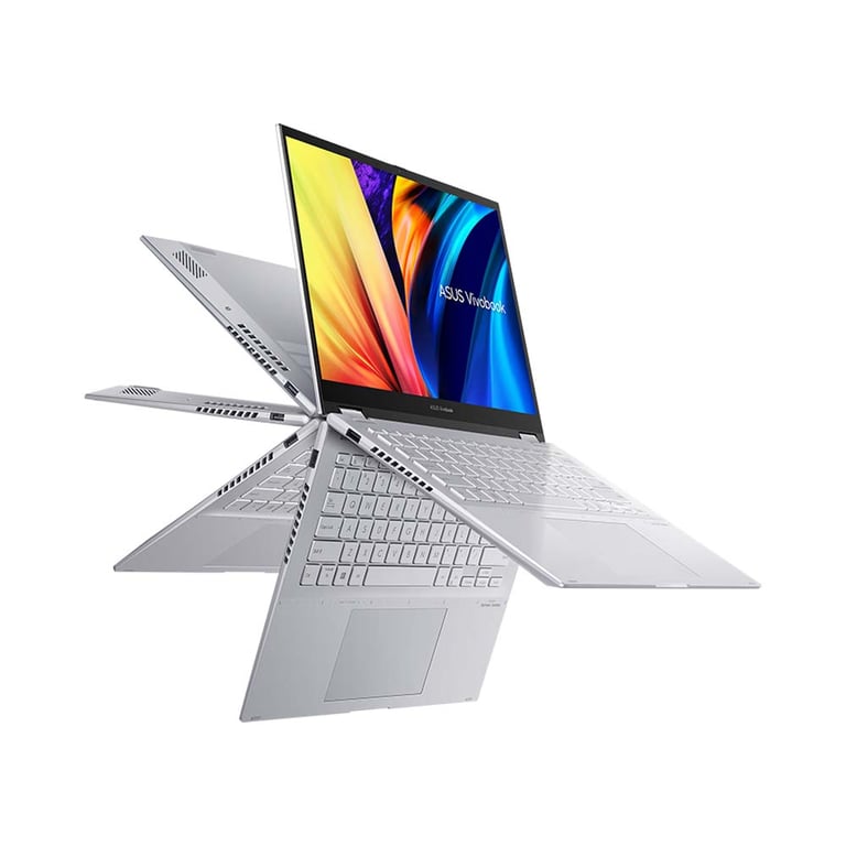 Laptop Asus Vivobook S 14 Flip TP3402VA-LZ118W (i9-13900H, Iris Xe Graphics, Ram 16GB DDR4, SSD 512GB, 14 Inch IPS WUXGA 60Hz TouchScreen)