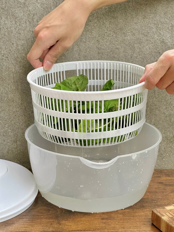 RỔ QUAY RAU BẰNG NHỰA CỠ LỚN WH LARGE