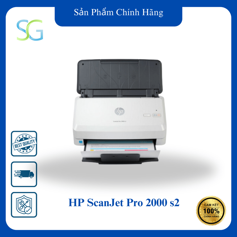 Máy Quét Tài Liệu HP ScanJet Pro 2000 s2 (6FW06A)