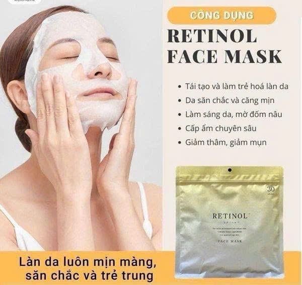 Set 30 miếng MẶT NẠ RETINOL❤️