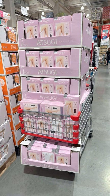 Set 7 quần tất Atsugi Nhật