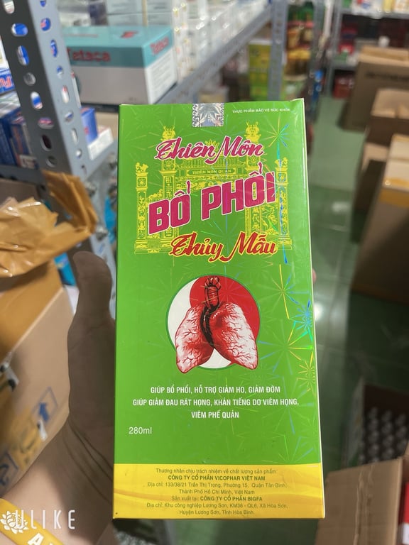 Thiên môn bổ phổi thủy mẫu c/280ml