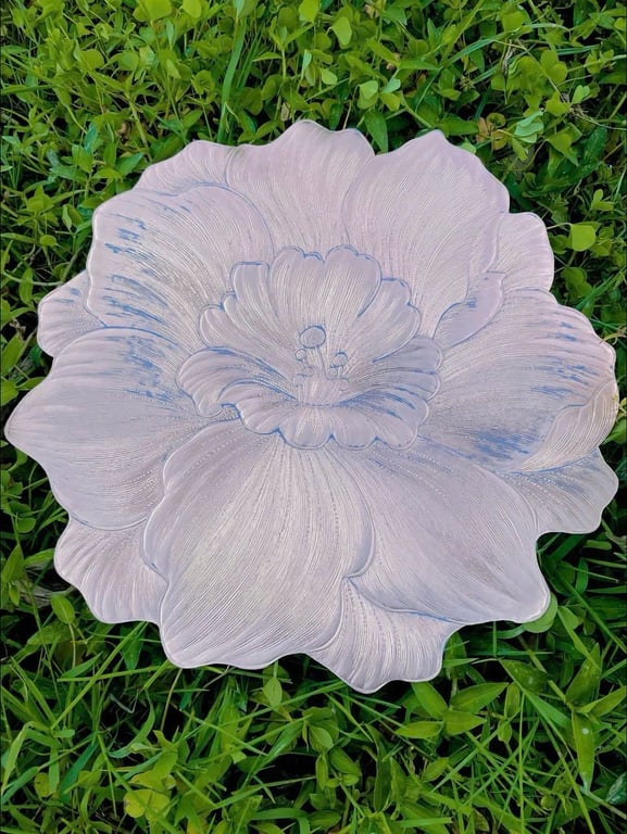 Set 2 Tấm Trải Bàn Cánh Hoa Ánh Vàng Cao Cấp