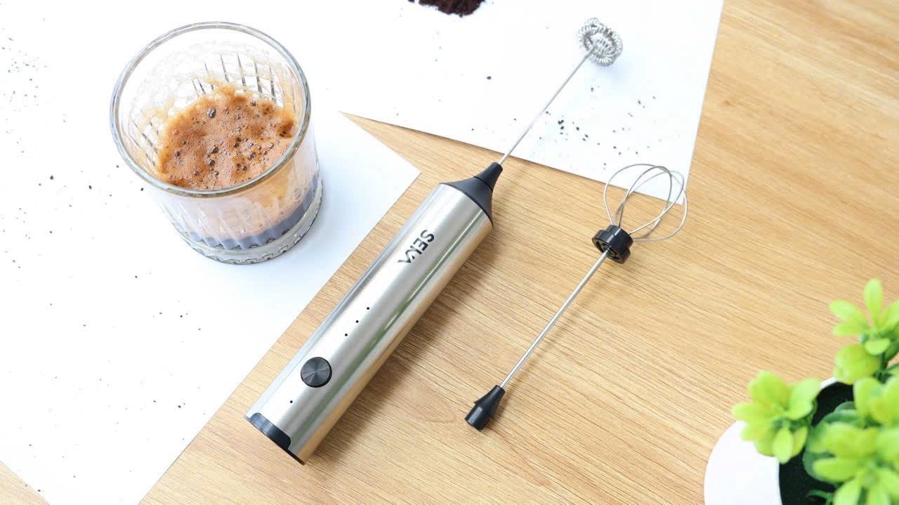 MÁY TẠO BỌT CAFE – ĐÁNH TRỨNG MINI CẦM TAY SEKA