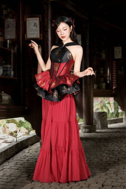 Flexy - Set Yếm Đan Huyền S/M/L/XL