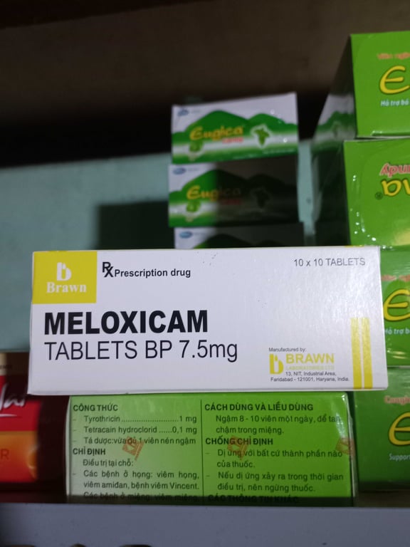 Meloxicam 7.5 BRAWN h/100v