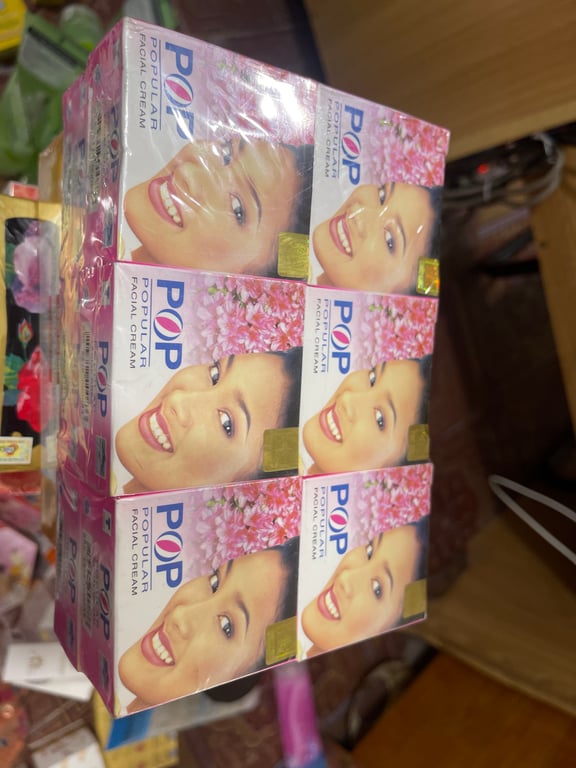 Kem POP lốc 12 hũ 4g