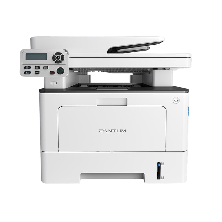 Máy in laser đen trắng đa năng Pantum BM5100ADW (In đảo mặt| Copy| Scan| ADF A4| A5| USB| LAN| WIFI)