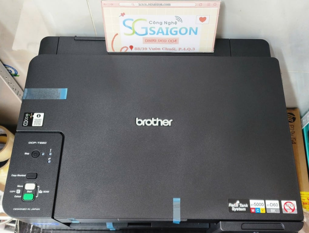 Máy In Phun Đơn Năng Brother DCP T220 - Chính Hãng