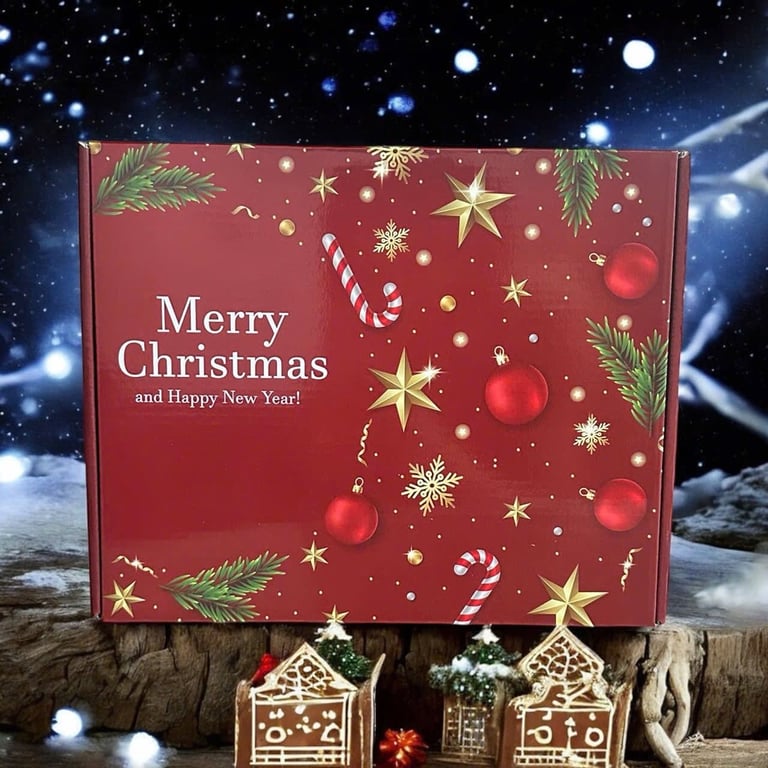 Set khăn tắm, khăn lau đầu Nezumi thêu hình Noel