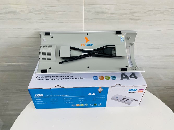 Máy Ép Plastic Khổ A4 DSB HQ-403