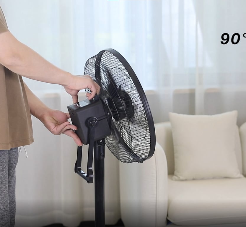 ⛺️ Quạt Tích Điện Lebenlang LBL1702