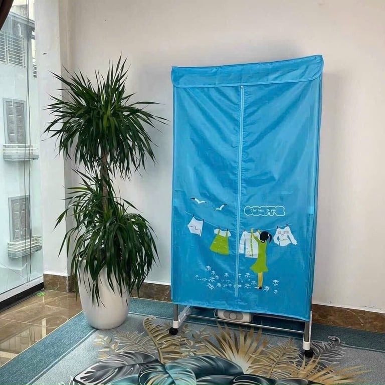 Tủ Sấy Green Line Sấy Khô Quần Áo Nhanh Hơn Với Công Suất 1200W