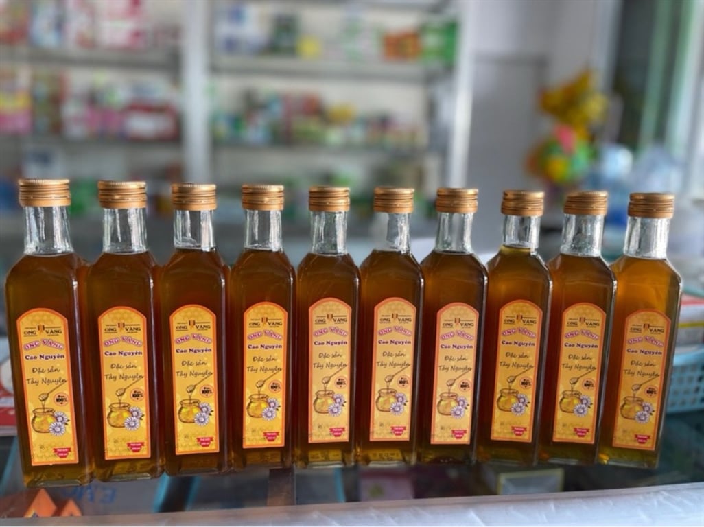 Mật ong cao nguyên c/500ml