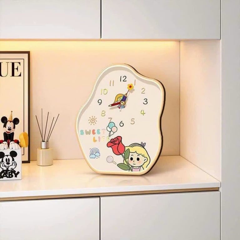 ĐỒNG HỒ ĐỂ BÀN DECOR XINH