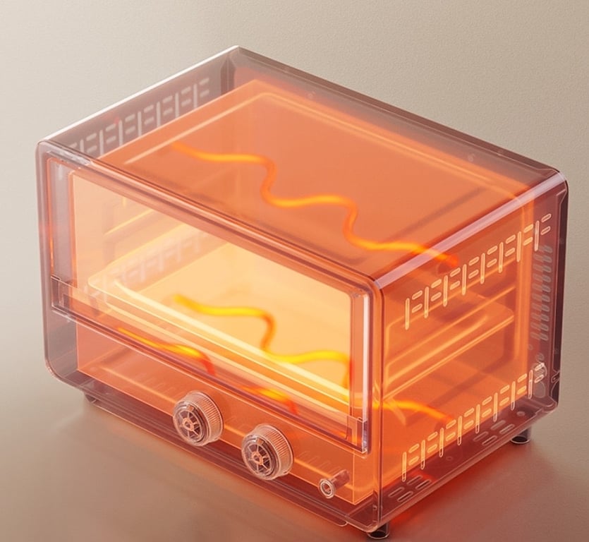 LÒ NƯỚNG OIDIRE 12L - MÀU BE