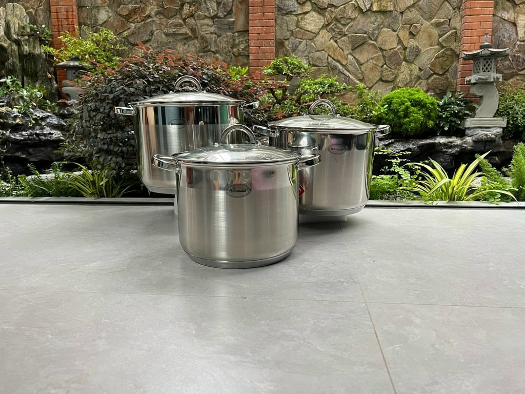 Set 3 NỒI LUỘC GÀ ROSSNER - AUSTRIA