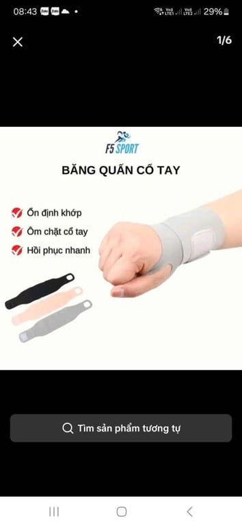 Set 3 Băng quấn cổ tay