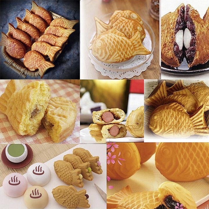 Khuôn bánh cá Taiyaki