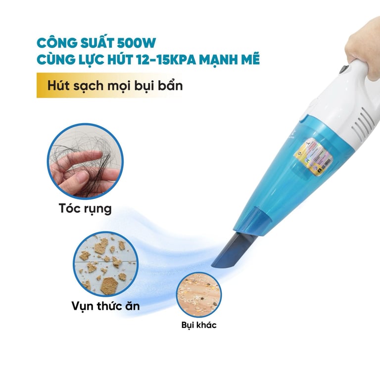 MÁY HÚT BỤI CẦM TAY KUSCHELN KVC24-500