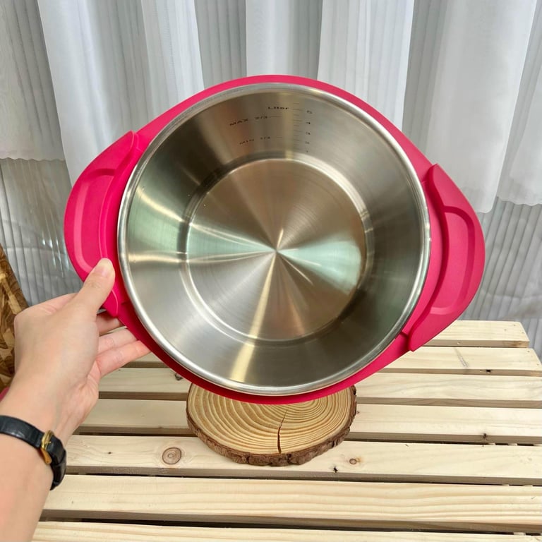 Nồi áp suất inox 6L có núm vặn LinkFair - LF719