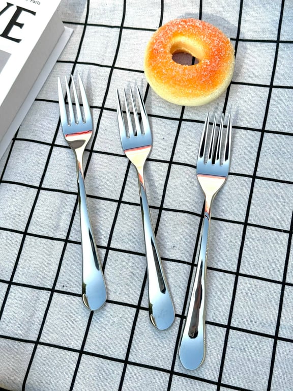 Set 5 dĩa inox cao cấp GS 21cm