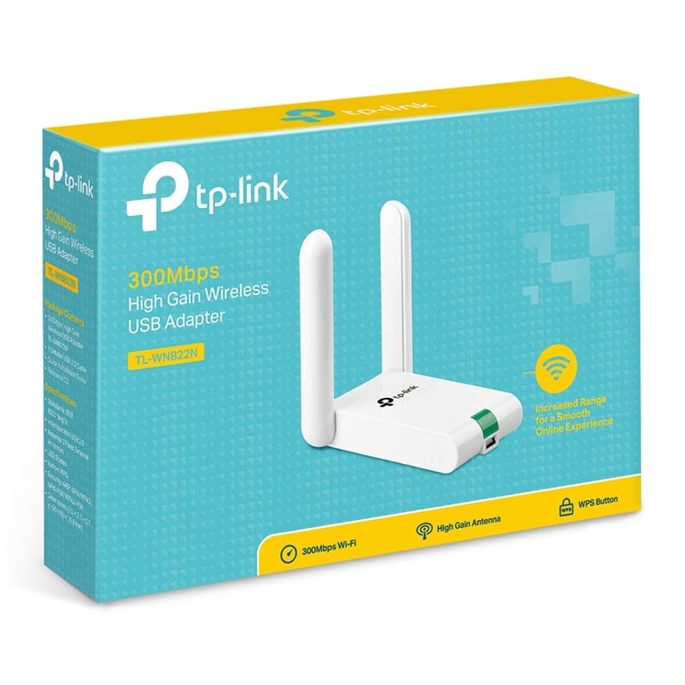 Bộ Chuyển Đổi USB Không Dây TL-WN822N 300Mbps