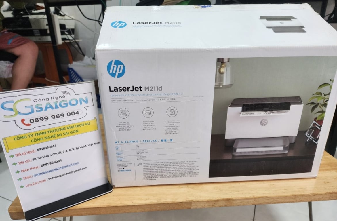Máy In Laser Trắng Đen Đơn Năng HP LaserJet M211D (9YF82A)