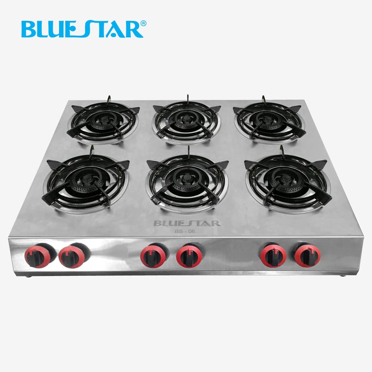 BẾP GAS 6 LÒ BS-06SG