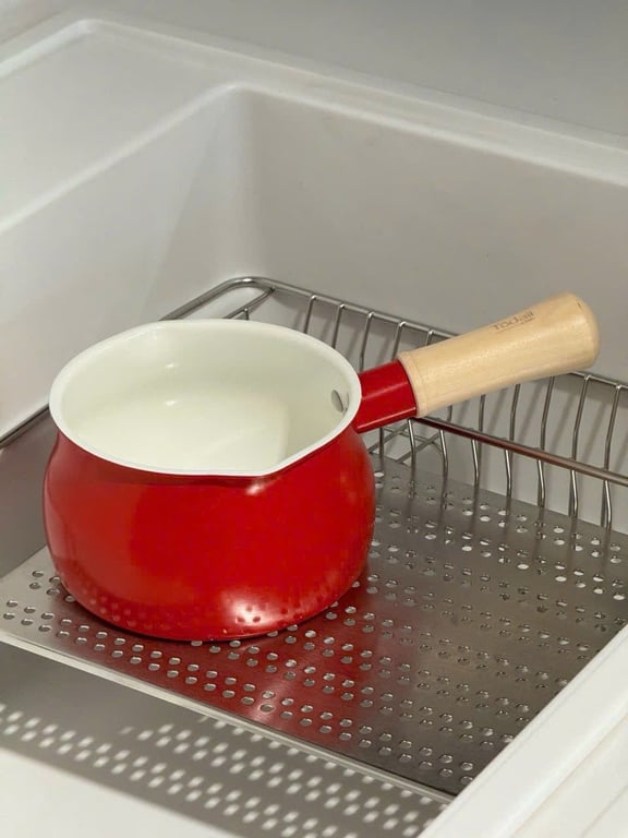 chảo, quánh mini chống dính ceramic, cán gỗ Todaii Nhật Bản