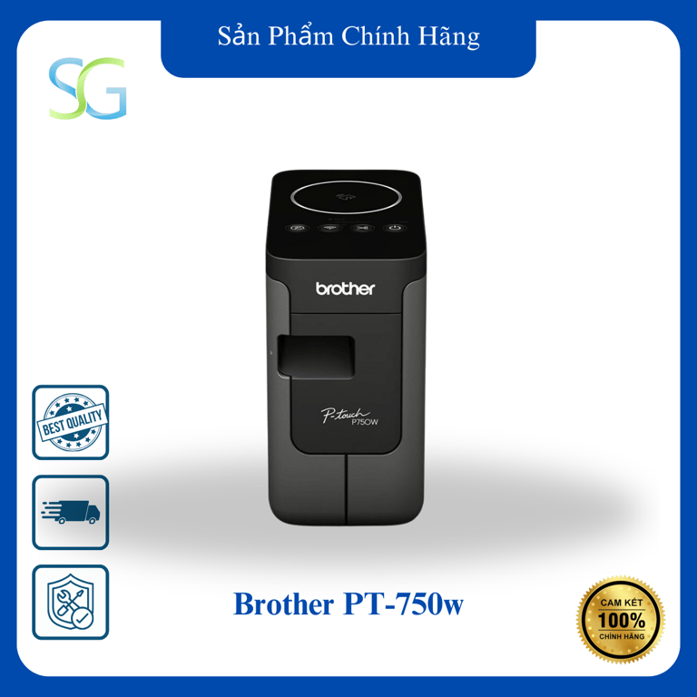 Máy In Nhãn Brother PT- P750W - Hàng Chính Hãng