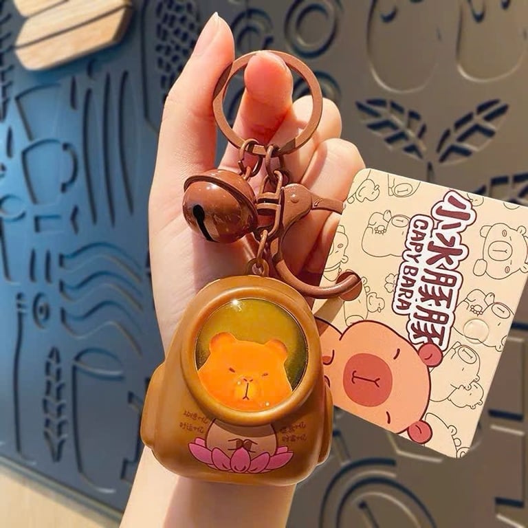 Set 2 móc khoá Capybara