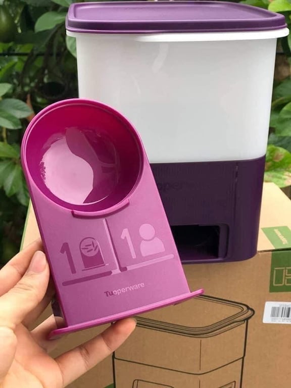 Thùng đựng gạo tupper ware