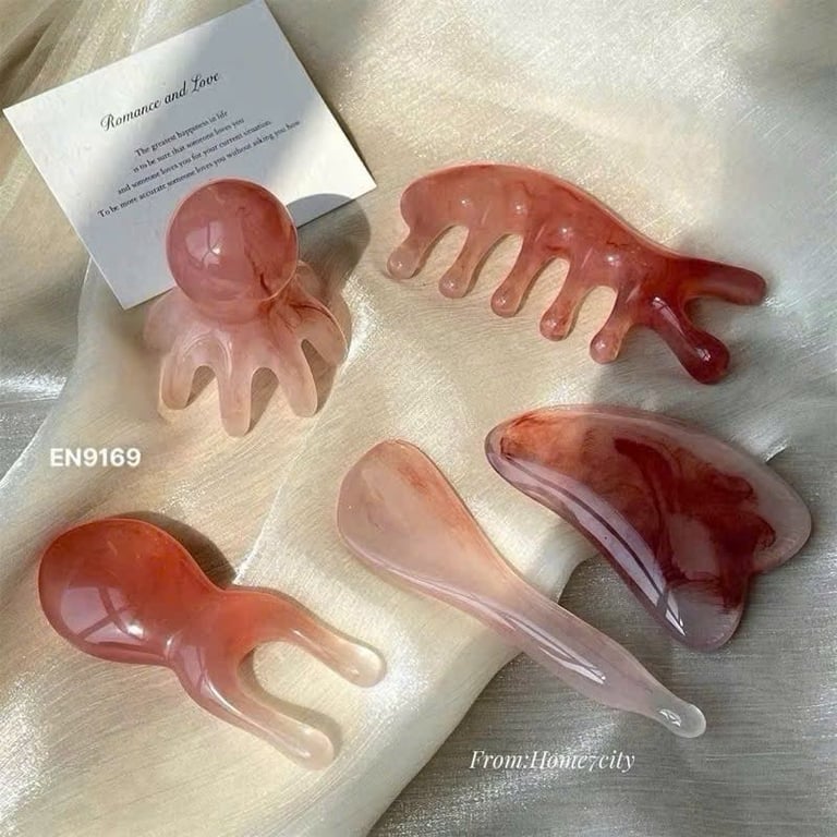 Set 8 món mát xa thạch anh