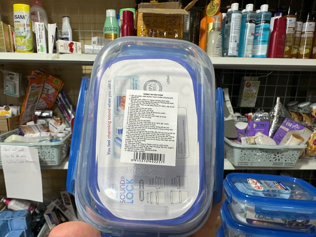 HỘP NHỰA LOCK & LOCK SOUND LOCK 620ml