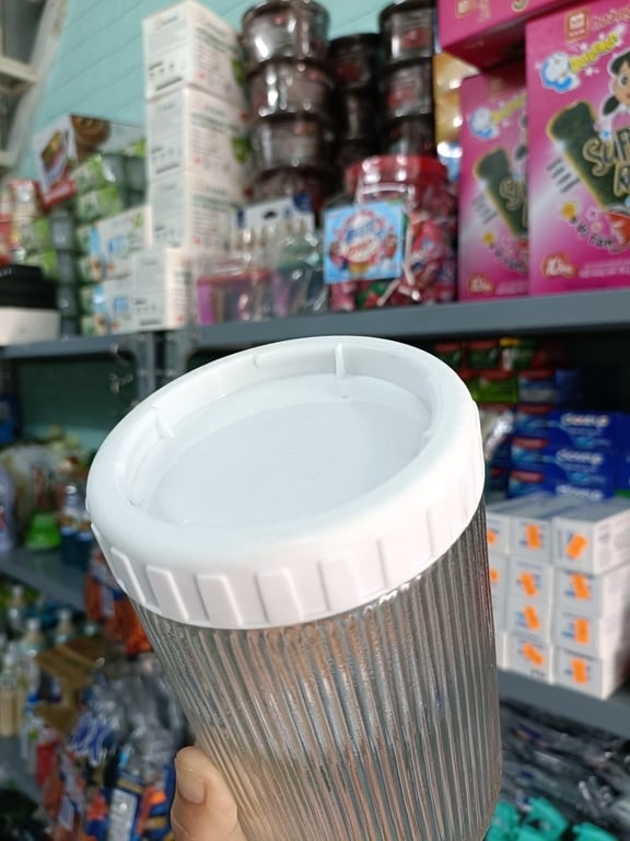 hũ thuỷ tinh hàng quà tặng KM của Unilever 900ml