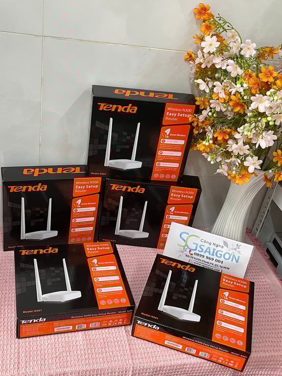 Bộ Phát Wifi Tenda N301 Wireless N300Mbps