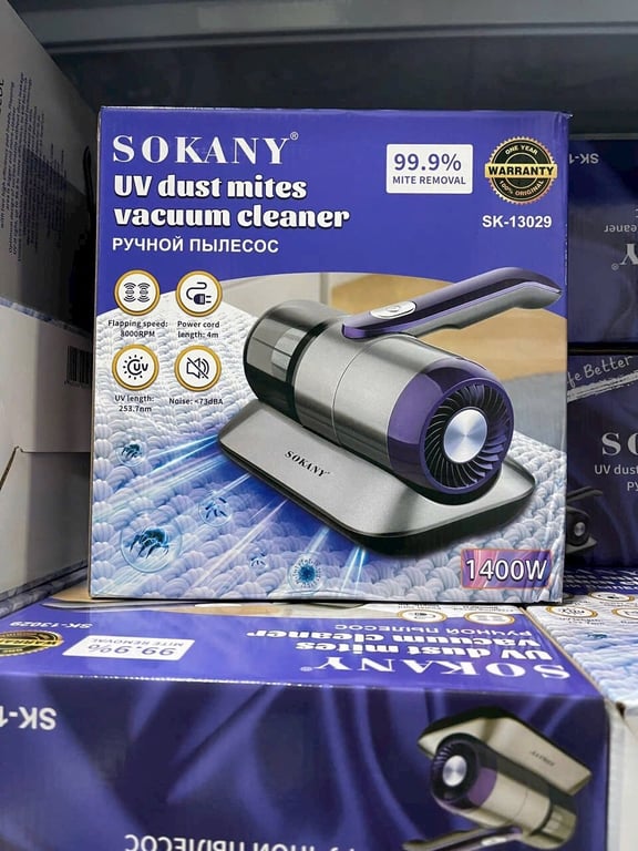 Máy hút bụi giường nệm diệt khuẩn UV công suất cao 1400W SOKANY SK-13029