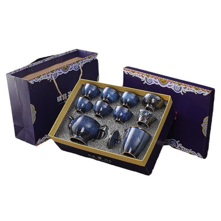 BỘ ẤM CHÉN PHA TRÀ - đẹp mỹ mãn các bác ơi