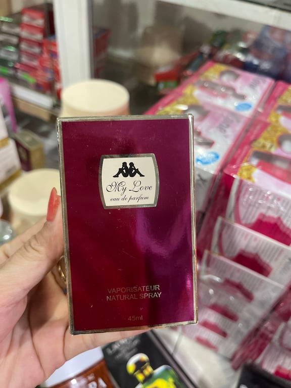 Nước hoa mylove hồng vuông