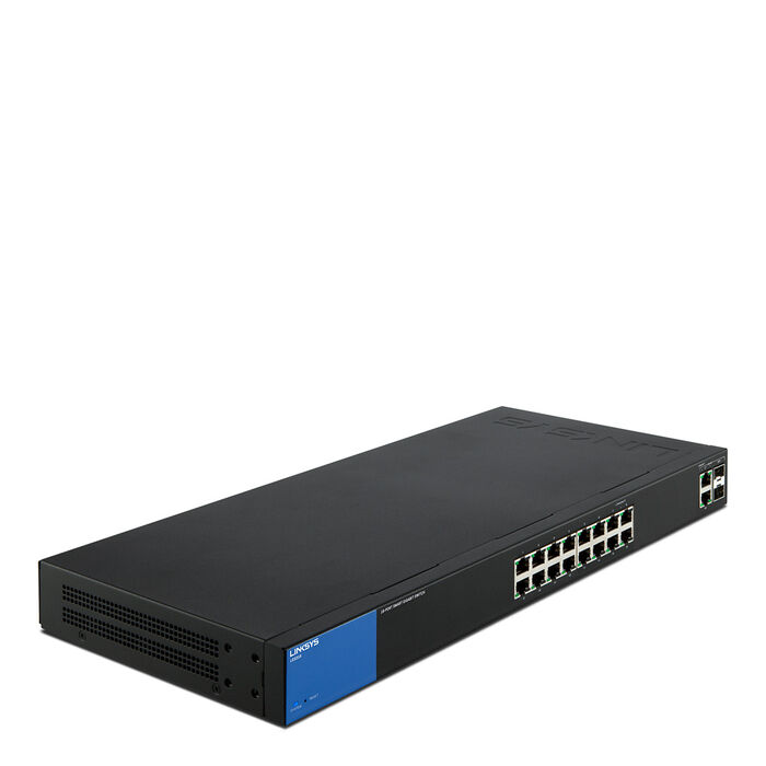 Thiết Bị Chia Mạng Linksys LGS318-AP Smart 16port + 2port SFP