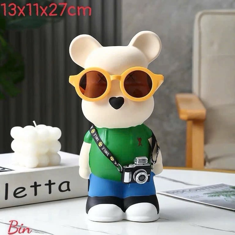MÔ HÌNH GẤU BEAR BRICK ĐÁNG YÊU